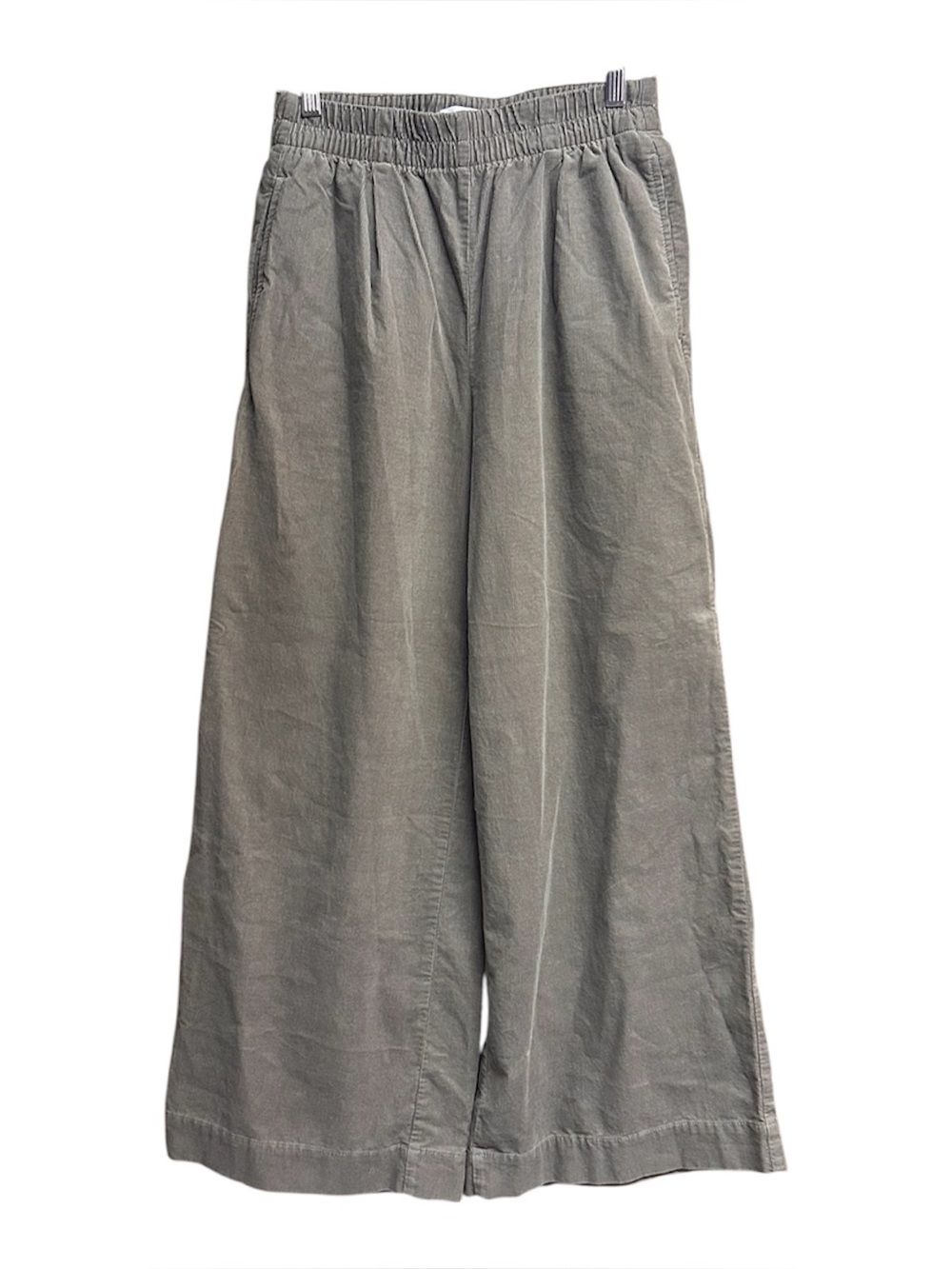 Loft Taupe Corduroy Wide Leg Pants